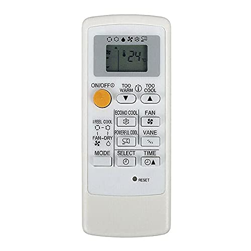 Ehop MP07A Compatible Remote Control for Mitsubishi Air Conditioner VE-122 MP07A MP-04A MP04B MP04A MP2B (Please Match The Image with Your existing or Old Remote Before Ordering)