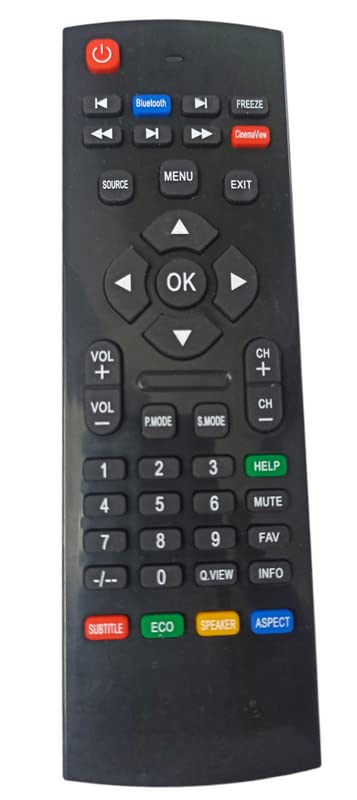 Ehop Compatible Croma Tv Remote Compatible for Croma Smart LED LCD TV with Bluetooth/Cinema Function