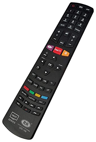 EHOP Compatible Remote for INTEX LED/LCD Smart TV Remote with email, Yahoo, Smart Option Button