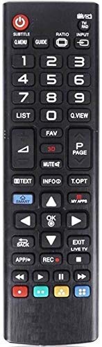 EHOP Universal Compatible Remote Control for LG LCD/LED Tv (Black)