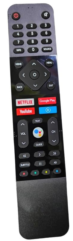 Ehop Bluetooth Compatible Remote for Nokia Smart LED TV with Netflix & YouTube Functions (with Voice & Google Assistant Functions)