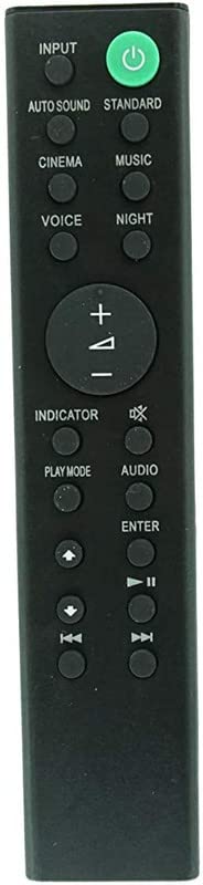 Ehop RMT-AH412U Compatible Remote Control for Sony SoundBar AV Receiver HT-S100F HT-S150F HT-S200F RMT-AH412U HT-S700RF SA-WS700RF SS-S700RF