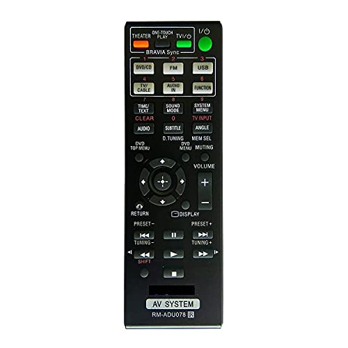 EHOP RM-ADU078 Remote Control Compatible for Sony AV System