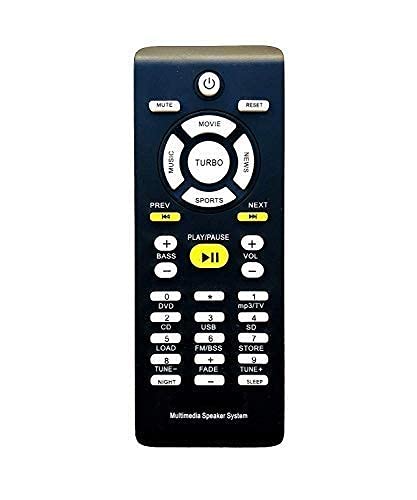 EHOP Compatable Remote for Philips Multimedia Speaker System (Please Match The Image with Your Old Remote)
