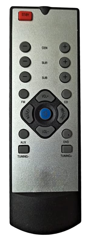 Ehop Compatible Remote Control for Beetel Home Theater System (Please Match with Your Old Remote Before Placing Order)
