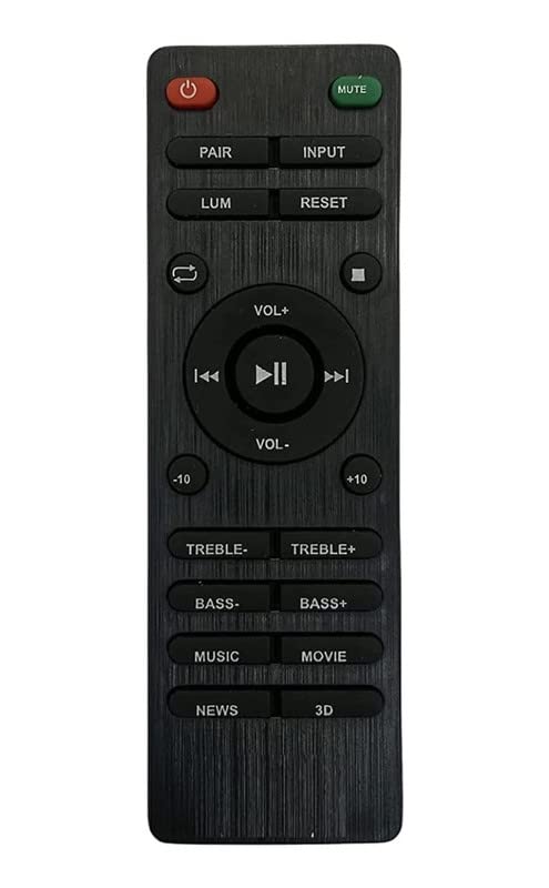 Ehop Remote Compatible with Boat SOUNDBAR Remote (Please Match The Image with Your Old Remote) (AAVANTE BAR) (2.1 Channel)