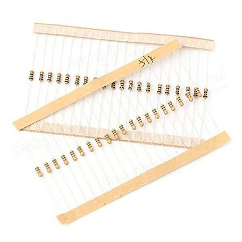 EHOP  1Ω-1mΩ  ohm  Complete Value  43 Value Metal Film Resistor Assortment Kit (1/4 W) -Set of 860 Pieces