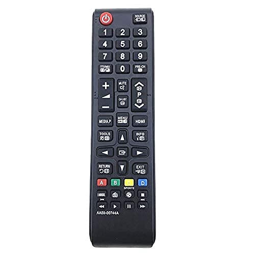 EHOP Compatible Remote Control for Samsung AA59-00744A AA5900744A TM1240 LCD LED Plasma TVs
