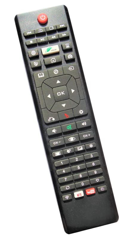 EHOP Compatible Remote Control for VISIO World VW Smart LED TV (Please Match Your Old Remote with Given Image, for Work It Must Be Exactl2-y Same As Shown in Image)