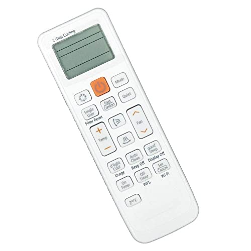 Ehop AC 90A Compatible Remote Control for Samsung Air Conditioner with 2nd-F/WI-FI FUNCTIONVE-90A (Please Match The Image with Your existing or Old Remote Before Ordering)