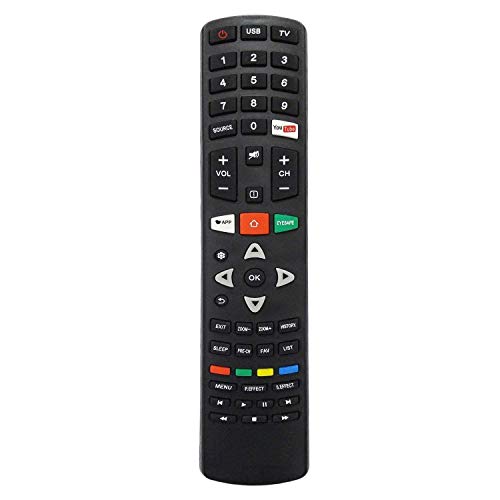 EHOP Smart LCD LED TV Universal Remote Control Compatible for INTEX Smart LED LCD