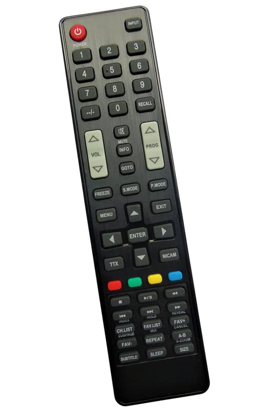 Ehop Compatible Remote Control for Videocon LED LCD TV (Please Match Image with Your Old Remote, Only Same Remote Will Work)