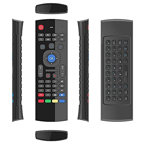 EHOP MX Fly air Mouse Remote for Android tv Box air Mouse Remote for Smart tv Box, air Fly Mouse Keyboard Remote for X96, TX6, MXQ Pro, H96, T95, Tanix, for projectors, Laptops