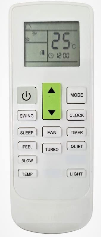 Ehop VE172 Compatible Remote Control for Bluestar Ac (Please Match The Image with Your Existing Remote Before Placing The Order)