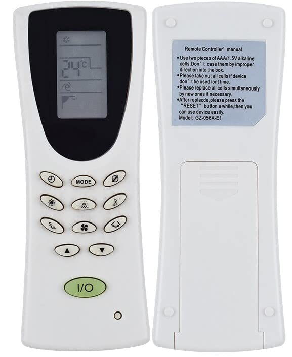 Ehop GZ-056B-E1 GZ-05 Compatible Remote Control for Electrolux Air Conditioner VE-50 (Exactly Same Remote Will Only Work)