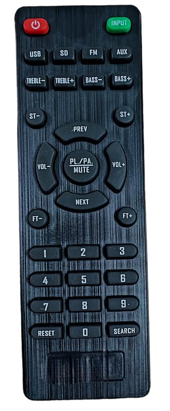 Ehop Compatible Remote Control for Jack Martin Home Theater System