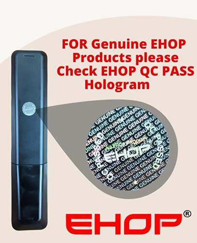 Ehop Compatible Remote Control for Panasonic Inverter Ac with nanoe-G Function (Please Match This Image with Your Old Remote Before Placing Order)