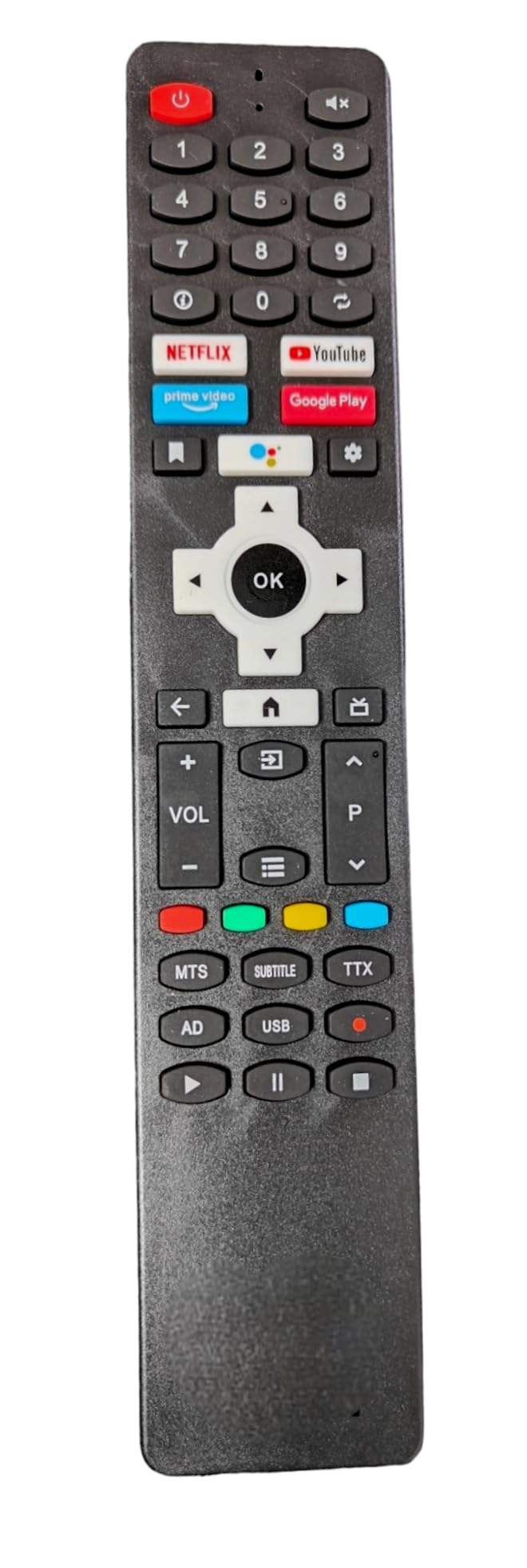 Ehop Compatible Remote Control for Blaupunkt Smart LCD LED TV Remote (Without Voice Command Function) (Old Remote Must be Exactly Same for it to Work)