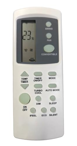 Ehop Compatible Remote Control for FRIGIDAIRE AC (Please Match Your Old Remote,it Must be Exactly Same for it to Work)