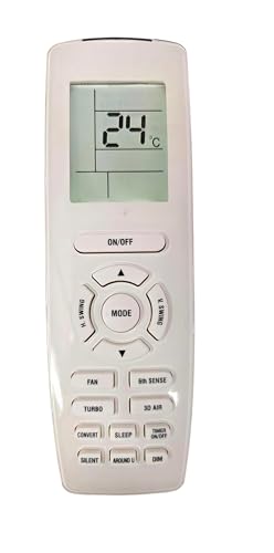 Ehop Compatible Remote Control for Whilrpool Inverter ac with 6th Sense Function AC-287A(Old Remote Must be Exactly Same for it to Work)