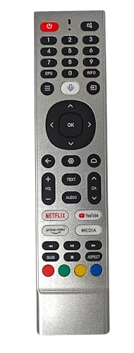 Ehop Compatible Remote Control for Chinese Assembled Smart tv Remote (Old Remote Must be Exactly Same for it to Work)(Remote Without Voice Search Function)