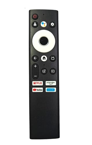 Ehop Compatible Remote Control for Lloyd Google LED Smart TV 75QX900D (Remote Without Google Assistant Voice Functions)