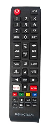 Ehop Compatible Remote Control for Chinese Assembled Smart TV Remote(Please Match Image with Your Old Remote, ONly Same Remote Will Work)