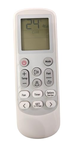 Ehop Compatible Remote Control for Samsung AC AC-144D