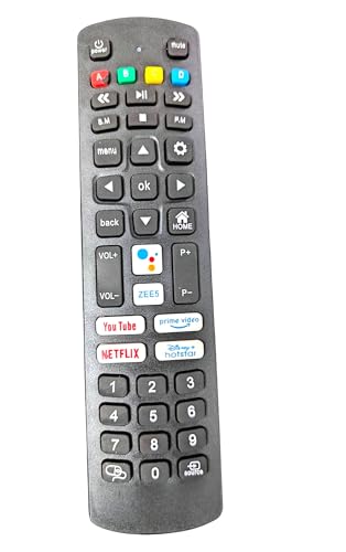 Ehop Compatible Remote Control for Chinese Assembled Smart TV Unbranded TV Remote