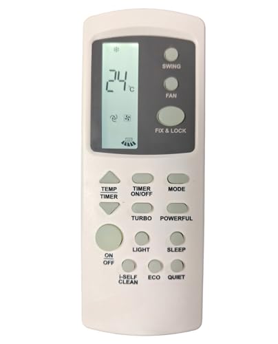 EHOP Compatible Remote Control for Bluestar Inverter Ac Remote with i-SELF Clean Function (with Backlight)(Your Old Remote Must be Exactly Same for it to Work)