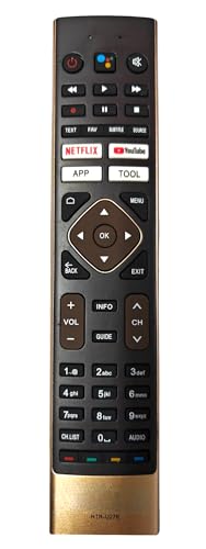 Ehop HTR-U27E Compatible Remote for Haier Smart TV 4K Android LED Television (Remote Without Without Voice Search Function)