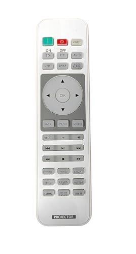 Ehop Compatible Remote Control for Benq Projector HT1075 HT1085ST HT2050A HT2150ST HT3050 HT4050 MH684 TH670s TH683 W1070+W W1075 W1090 W1110s W1120 W1210ST W2000 W3000