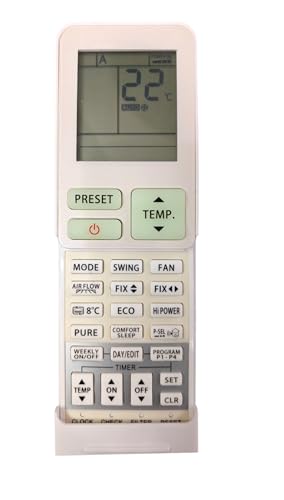 Ehop WH-TA11P Compatibe Remote Control for Toshiba Air Conditioner AC-177B