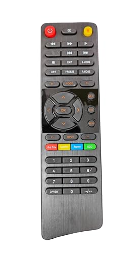 Ehop Compatible Remote Control for Crown LED LCD TV (Old Remote Must be Exactly Same for it to Work)