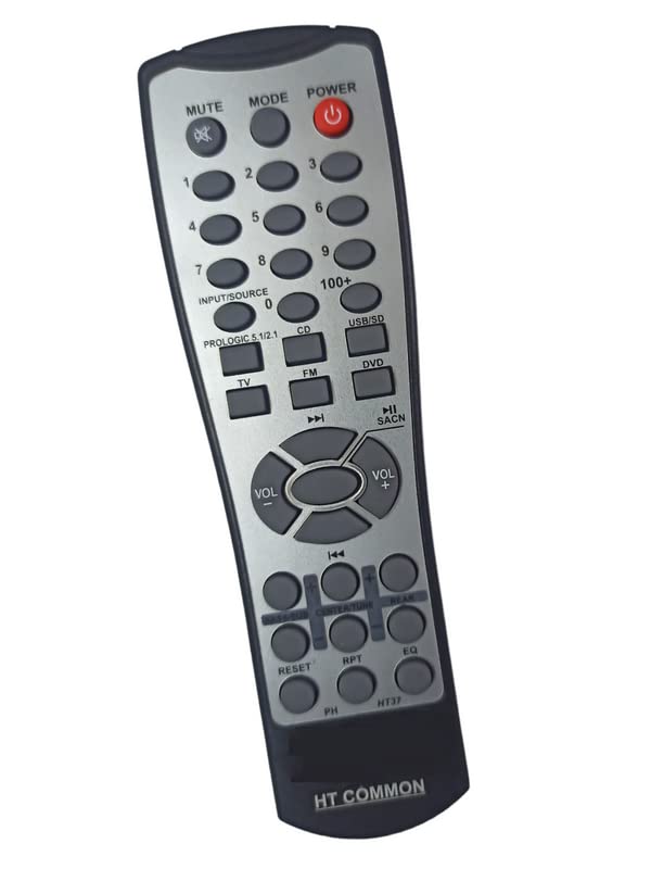 Ehop HT37 Compatible Remote Control for Philips PH-43 PH-33UR PH-SPA-6600 PH-004 PH-2550 Home Theater System