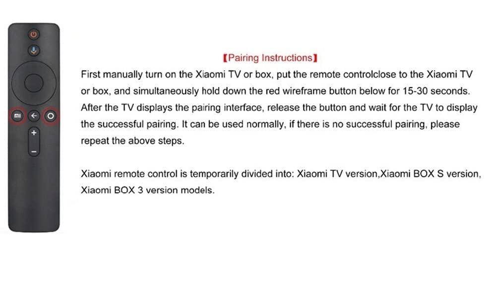 Ehop Compatible L43M5-5ARU Remote Control for Xiaomi Mi Smart LED TV for mi tv 43s mi 4A 32 Voice Bluetooth Remote Control