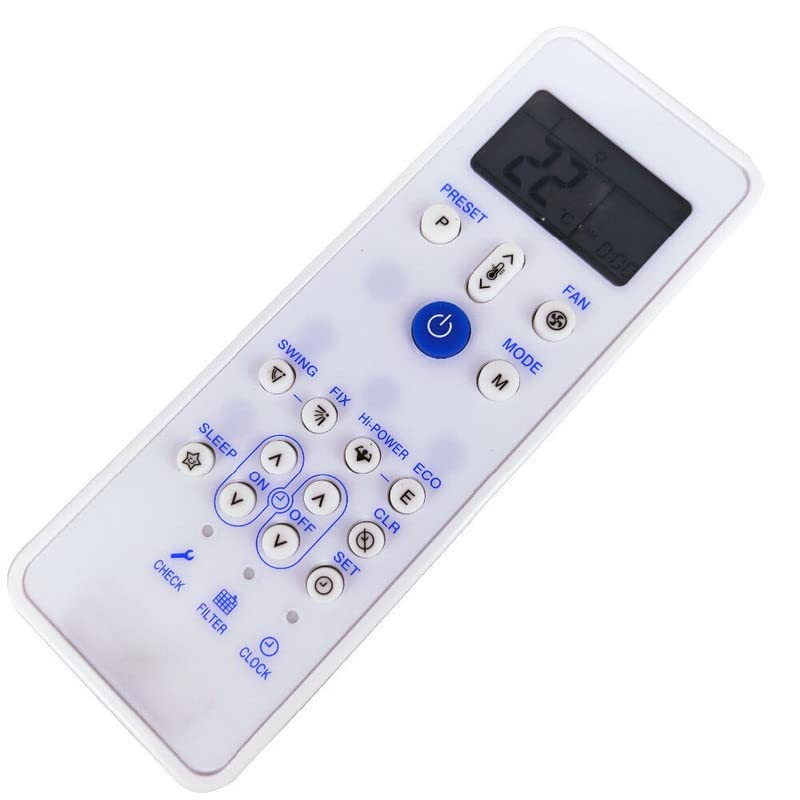 Ehop KTKL004 Compatible Remote Control for Toshiba Ac AC-212