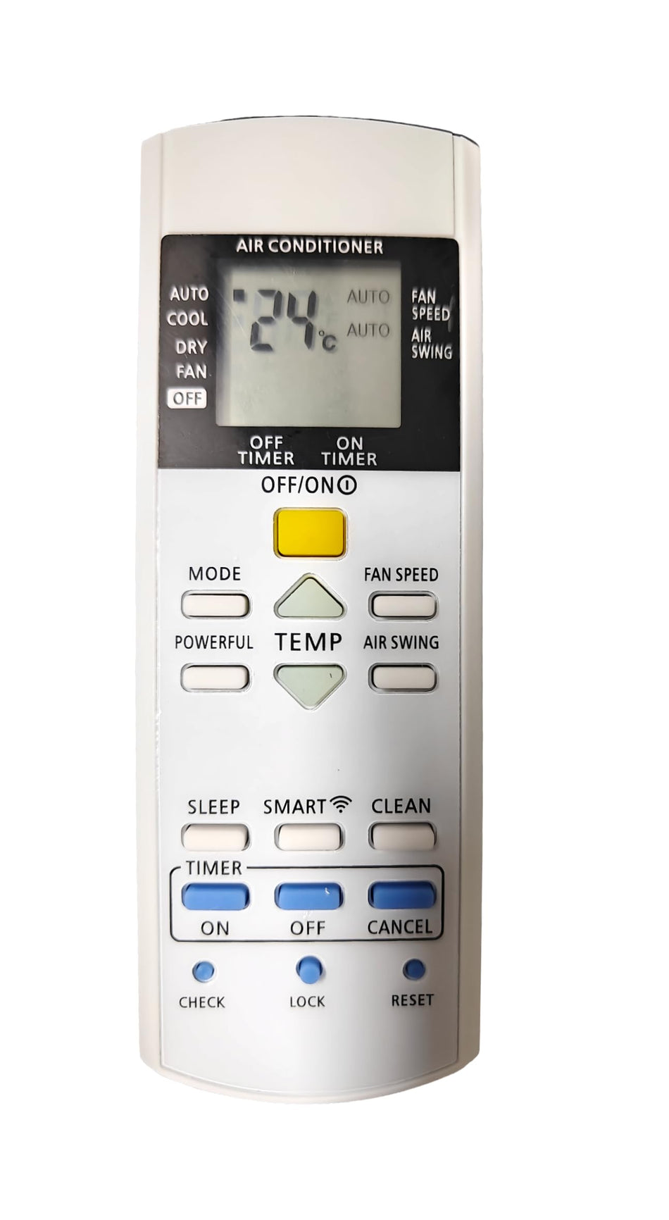 Ehop Compatible Remote for Panasonic Smart Inverter AC (Your Old Remote Must be Exactly Same for it to Work)