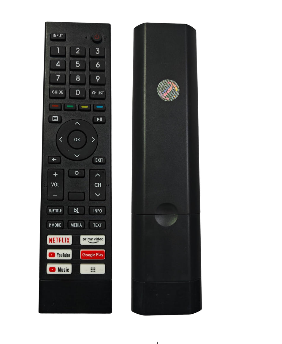 Ehop ERF3W80H Compatible Remote Control for Hisense Smart Tv with Netflix YouTube Prime Video Google Play Functions 32A4G