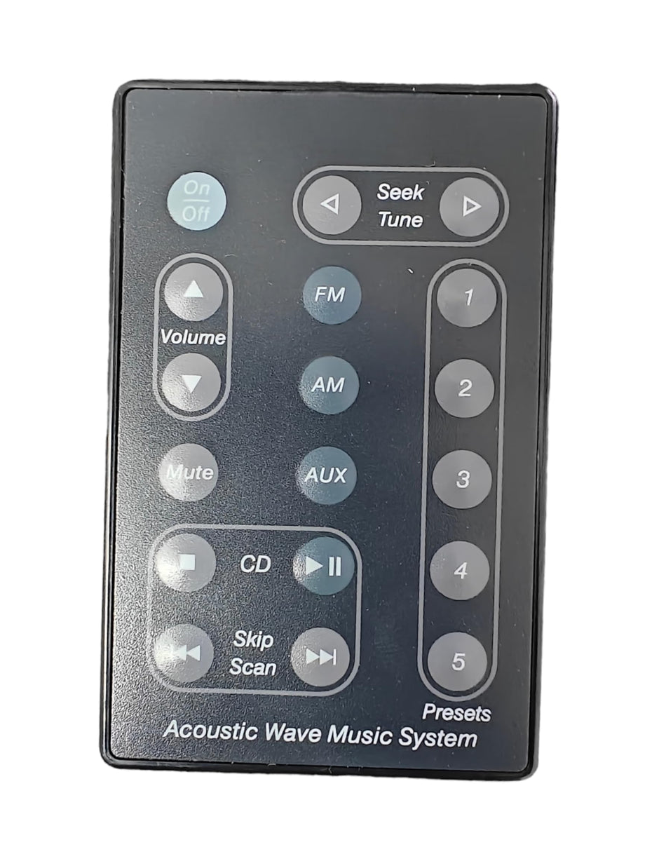 Ehop Compatible Remote Control for Bose Acoustic Music System Wave Radio/CD Player CD3000, AWRC1P, Remote