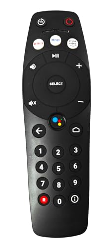 Ehop Compatible Remote for Tata Binge with Voice Functions and Netflix and primevideo Buttons