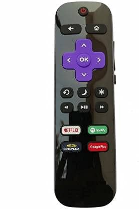 EHOP LC-RCRUDCA-18 Remote Control with Compatible for ROKU TV