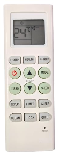 Ehop Compatible/Replacement for Vestar AC Remote Control with Health Function AC-267A (Exactly Same Remote Will Only Work)