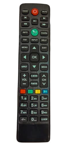 Ehop Compatible Remote Control for Chroma LED LCD TV(Please Remote Must be Same for it to Work)