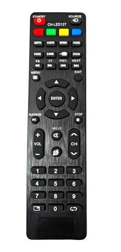 Ehop Compatible Remote Control for Reconnect Led Tv (Please Match Your Old Remote with Given Image, for Work It Must Be Exactly Same As Shown in Image)