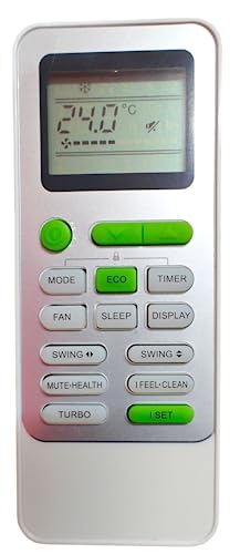 Ehop AC-221A Compatible Remote Control for Godrej AC with ISET Function