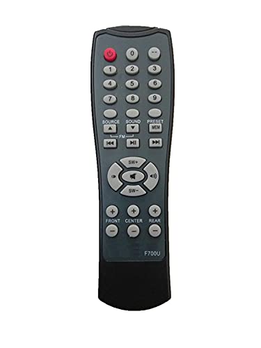 EHOP F700U System Remote Control Compatible for F & D Home Theater ...