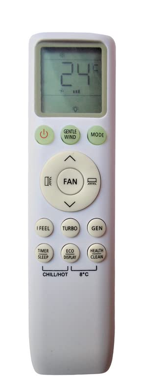 Ehop ES-AC110 Compatible Remote Control for TCL AC with Gentle Wind Function AC-257