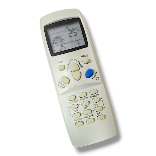 Ehop AC-100 Compatible Remote Control for Carrier Air Conditioner Split/Window (Please Match The Image with Your Old Remote)