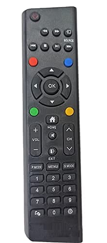 EHOP Compatible Remote Control for Reconnect Smart TV(Please Match The Image with Your Old Remote it mustbe Exactly Same for it to Work)